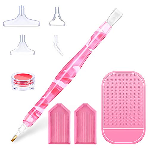 Point Drill Pen - Diamond Painting Accessories Pen - Idéal pour Nail Art Et  Décoration de Bricolage - Accessoires de broderie